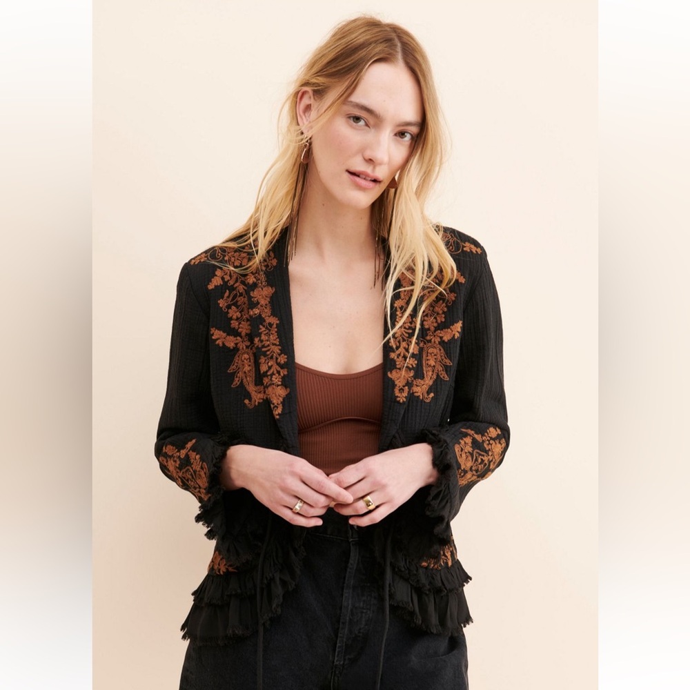 Free People Willow Bed Jacket, S